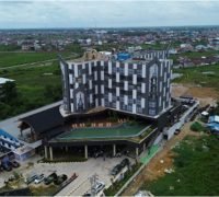 Hotel Four Points by Sheraton Pontianak yang resmi beroperasi menjadi simbol meningkatnya investasi dan pertumbuhan sektor pariwisata di Kalimantan Barat. (MC Kalbar)