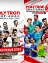 Dua turnamen bulu tangkis internasional di GOR Terpadu Ahmad Yani Pontianak pada Agustus hingga September 2026.