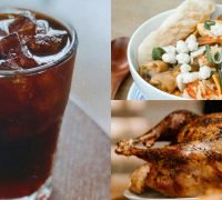 Tiga kuliner yang diprediksi bakal menjadi primadona tahun ini adalah Seblak, berbagai olahan ayam, dan Iced Americano. (Sumber foto: Unsplash.com/ @purzlbaum, @eprayatama, @mayurpixamind)