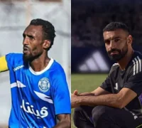 Pele Palestina Suleiman al-Obaid dan Mohamed Salah. (instagram.com/mosalah)
