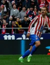 Antoine Griezmann berhasil memberikan gol penentu kemenangan Atletico Madrid saat menghadapi Valencia di Stadion Metropolitano. (x.com/EnXogoG)