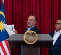 Perdana Menteri Malaysia Anwar Ibrahim menyampaikan pernyataan terkait penangkapan Presiden Venezuela Nicolas Maduro. (x.com/anwaribrahim)