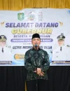 Gubernur Kalbar Ria Norsan menghadiri malam ramah tamah Program Gema Membangun Desa bersama masyarakat Teluk Batang di Kabupaten Kayong Utara.
