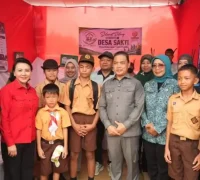 Gubernur Kalbar Ria Norsan membuka GMD ke-4 di Desa Serimbu, Kabupaten Landak, Sabtu (29/8/2026).