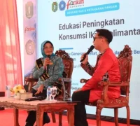Erlina Ria Norsan mengajak generasi muda Kalbar menjadi penggerak Gerakan Memasyarakatkan Makan Ikan atau Gemarikan.