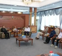 Gubernur Kalimantan Barat Ria Norsan menerima audiensi pengurus SMSI Kalbar membahas penguatan ekosistem media digital. (instagram.com/adpim.provkalbar)