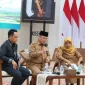 Gubernur Kalbar Ria Norsan memimpin rapat persiapan Musda dan pelantikan pengurus HKTI di Balai Petitih.
