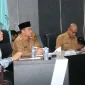 Gubernur Kalbar Ria Norsan saat menyampaikan paparan ekonomi hijau di Kantor Gubernur, Selasa (31/3/2026).