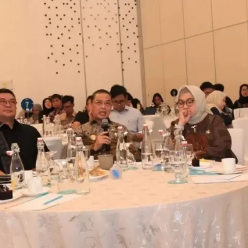 Gubernur Kalbar Ria Norsan hadiri dialog nasional sawit berkelanjutan di Jakarta.