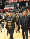 Gubernur Kalimantan Barat Ria Norsan saat membuka Proliga Bola Voli 2026 di GOR Terpadu Ahmad Yani Pontianak. (instagram.com/adpim.provkalbar)