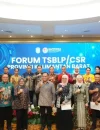 Gubernur Kalimantan Barat Ria Norsan bersama Wakil Gubernur Krisantus Kurniawan menghadiri peluncuran Forum TSBLP atau CSR Kalbar di Hotel Borobudur Jakarta.