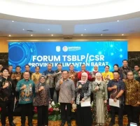 Gubernur Kalimantan Barat Ria Norsan bersama Wakil Gubernur Krisantus Kurniawan menghadiri peluncuran Forum TSBLP atau CSR Kalbar di Hotel Borobudur Jakarta.