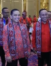 Gubernur Ria Norsan menghadiri Konferprov II GERDAYAK Kalbar di Pontianak didampingi Wagub Krisantus Kurniawan.