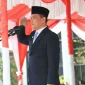 Gubernur Ria Norsan memimpin Upacara Hari Bela Negara ke-77 di Kalimantan Barat. (instagram.com/adpim.provkalbar)