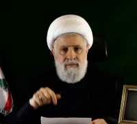 Naim Qassem terkait penolakan gencatan senjata Amerika Serikat dalam konflik Lebanon–Israel.