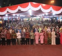 Gubernur Kalbar Ria Norsan menghadiri Malam Ramah Tamah HKG PKK ke-54 di Kubu Raya.