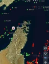 Trafik kapal tanker dan kapal kargo melintas padat di Selat Hormuz di tengah meningkatnya ketegangan konflik AS-Iran.