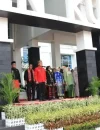Wakil Gubernur Kalbar Krisantus Kurniawan memimpin upacara HUT ke-19 Kabupaten Kubu Raya dan menyampaikan apresiasi atas kinerja Pemerintah Kabupaten Kubu Raya.