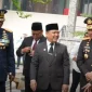 Gubernur Kalimantan Barat Ria Norsan menghadiri Apel Besar HUT ke-81 TNI di Makodam XII/Tanjungpura, Kabupaten Kubu Raya.