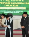 Gubernur Kalbar Ria Norsan melantik Dewan Hakim MTQ XXXIV Tingkat Provinsi Kalimantan Barat di Aula Pendopo Bupati Kayong Utara.