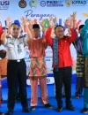 Wakil Gubernur Kalbar Krisantus Kurniawan memberikan motivasi kepada anak binaan saat peringatan Hari Anak Nasional 2026 di LPKA Kelas II Sungai Raya, Kubu Raya.