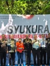 Sekda Kalbar Harisson menghadiri peringatan Hari Bhayangkara ke-80 bersama Polda Kalbar di Arboretum Sylva Untan Pontianak.