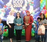 Ketua TP PKK Provinsi Kalbar Donata Dirasig menghadiri peringatan Hari Kanker Anak Sedunia di RSUD Soedarso Pontianak