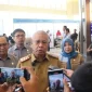 Sekda Kalbar Harisson usai sosialisasi KUHP dan KUHAP baru di Pontianak.