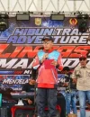 Wagub Kalbar Krisantus Kurniawan menjajal jalur trail dalam ajang Hibun Trail Adventure di Sanggau.