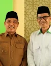 Gubernur Kalbar Ria Norsan menerima Rektor IAIN Pontianak Prof. Wajidi Sayadi membahas rencana alih status menjadi UIN.