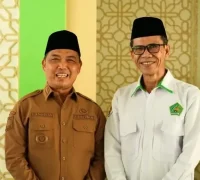 Gubernur Kalbar Ria Norsan menerima Rektor IAIN Pontianak Prof. Wajidi Sayadi membahas rencana alih status menjadi UIN.