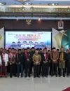 Gubernur Kalimantan Barat Ria Norsan menghadiri Halal Bihalal dan pelantikan pengurus DPW IKAMA Kalbar di Pendopo Gubernur Kalbar.