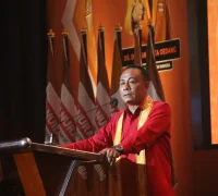 Musda DPD Hanura di Pontianak Wakil Gubernur Kalbar Krisantus Kurniawan hadiri Musda DPD Hanura di Pontianak Convention Center