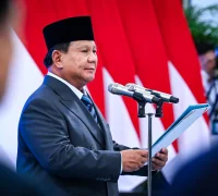 Presiden Prabowo Subianto melantik menteri Kabinet Merah Putih Presiden Prabowo Subianto melantik menteri Kabinet Merah Putih di Istana Negara. (Foto : BPMI Setpres)
