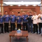 Gubernur Kalimantan Barat Ria Norsan saat audiensi bersama KSOP Kelas I Pontianak dan Pelindo Regional 2 Pontianak membahas optimalisasi Pelabuhan Internasional Kijing. (MC Kalbar)