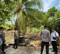 pembangunan embung di Kubu Raya untuk pencegahan kebakaran hutan dan lahan.