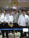 Menteri Pertanian Andi Amran Sulaiman terkait stabilisasi harga TBS kelapa sawit di Jakarta.