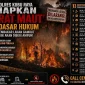 Infografis Polres Kubu Raya tentang 13 dasar hukum yang digunakan untuk menjerat pelaku kebakaran hutan dan lahan (karhutla) di Kubu Raya.