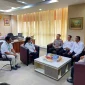 Kapolres Kubu Raya AKBP Rensa S. Aktadivia bertemu manajemen Bandara Internasional Supadio membahas penguatan kerja sama pengamanan dan pencegahan kejahatan lintas batas.