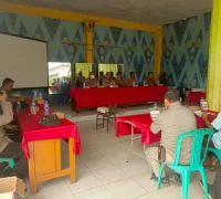 Edukasi pencegahan karhutla kepada warga Kubu Raya. (Res-KKR)