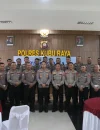 Kapolres Kubu Raya AKBP Rensa S. Aktadivia saat peringatan Hari Lalu Lintas Bhayangkara ke-71. (Foto: Res-KKR)