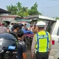Kecelakaan tiga kendaraan di Jalan Raya Trans Kalimantan KM 22 Kubu Raya yang menyebabkan remaja 16 tahun meninggal dunia. (Foto: Res-KKR)