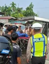 Kecelakaan tiga kendaraan di Jalan Raya Trans Kalimantan KM 22 Kubu Raya yang menyebabkan remaja 16 tahun meninggal dunia. (Foto: Res-KKR)