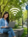 Ilustrasi fasilitas WiFi gratis Pemerintah Kota Pontianak untuk mendukung aktivitas digital masyarakat.