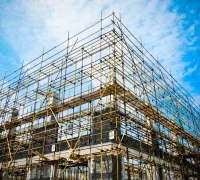 Ilustrasi - Kecelakaan kerja lift proyek bangunan jatuh di Kubu Raya