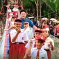 Peresmian Jembatan Perintis di Dusun Peleng, Jagoi Babang, Bengkayang oleh Satgas Pamtas RI–Malaysia.