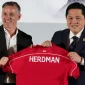 John Herdman diperkenalkan PSSI sebagai pelatih baru Timnas Indonesia di Jakarta. (Foto Humas Kemenpora)