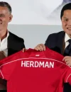 John Herdman diperkenalkan PSSI sebagai pelatih baru Timnas Indonesia di Jakarta. (Foto Humas Kemenpora)