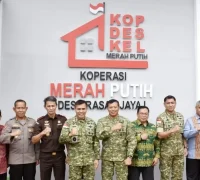 Peresmian KDMP Rasau Jaya I di Kabupaten Kubu Raya sebagai penguatan ekonomi desa mandiri.