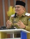 Sekda Kubu Raya Yusran Anizam membuka pelatihan pengelolaan bisnis dan keuangan KDKMP di Balai Diklat Keuangan Pontianak. (Foto: Prokopim KKR)